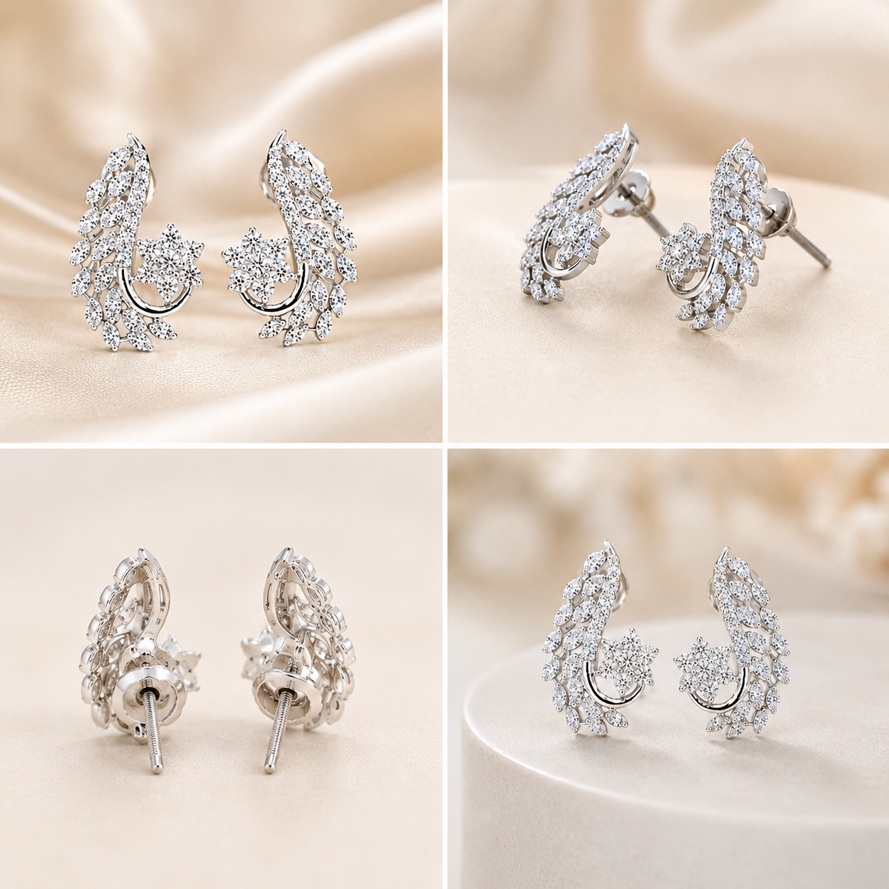 Celestia Floral Earrings