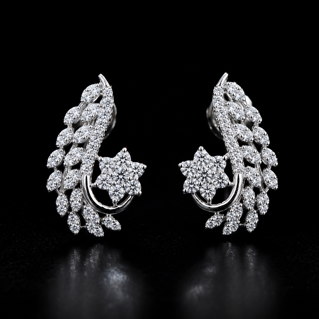 Celestia Floral Earrings
